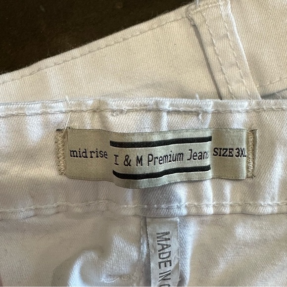 Chic Soul - White Skinny Jeans 3XL - Picture 3 of 5